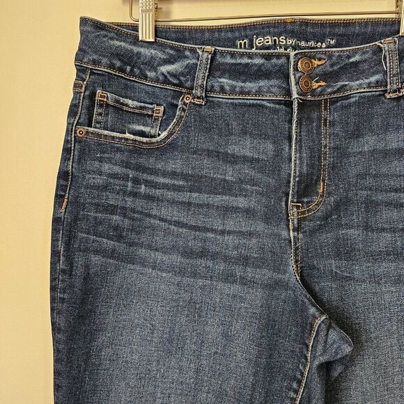 EUC M JEANS BY MAURICES MID RISE STRETCH JEANS SIZE XL 12-14 - Picture 6 of 15